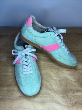 ShuShop Sydney Mint Suede Sneakers NWOT